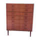 Chest with drawers and Scandinavian teak felling