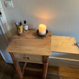 Small living room or kitchen cabinet with hidden shelf