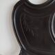 Rocaille Louis XV style headboard, black patina
