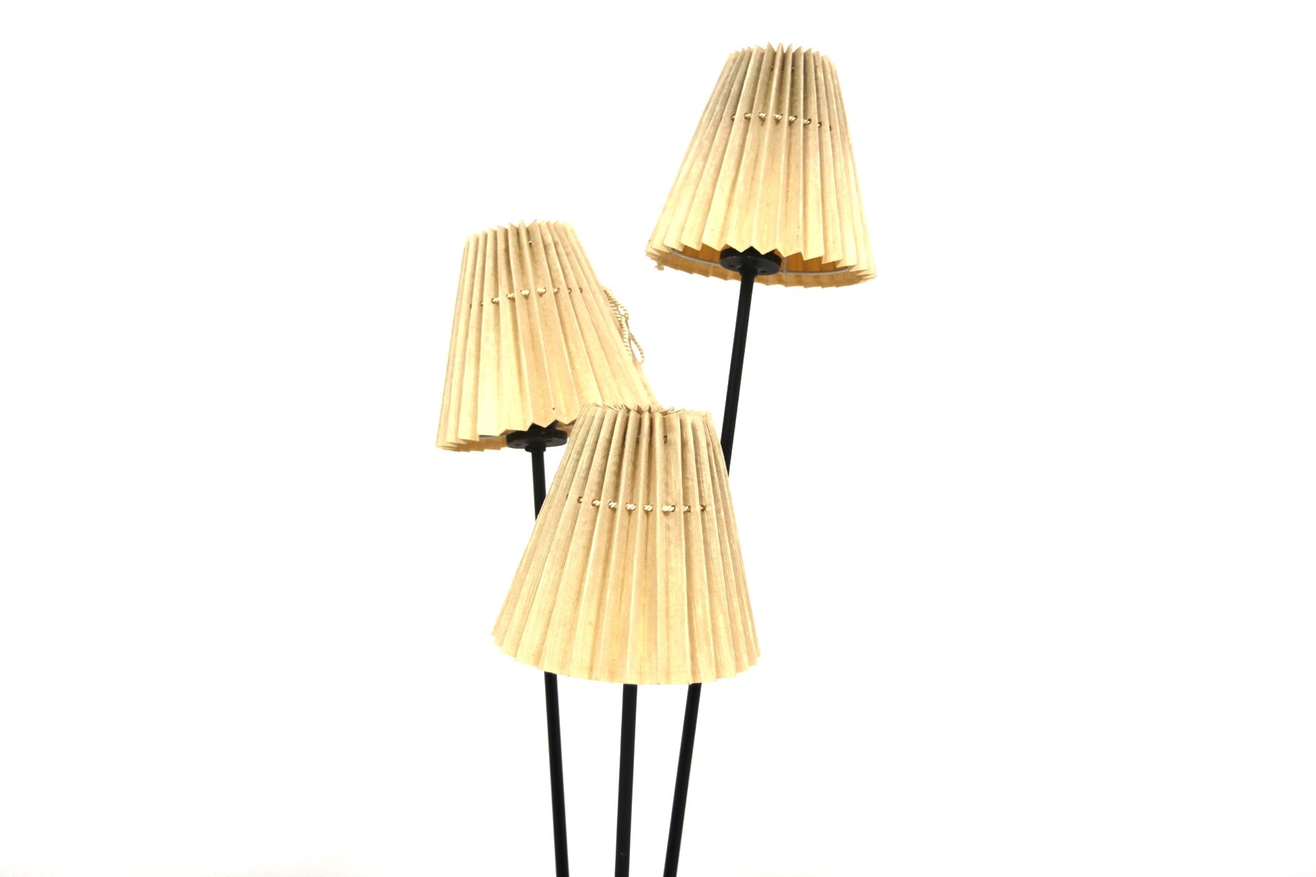 Lampadaire "tripode"  scandinave en métal, Suède, 1960