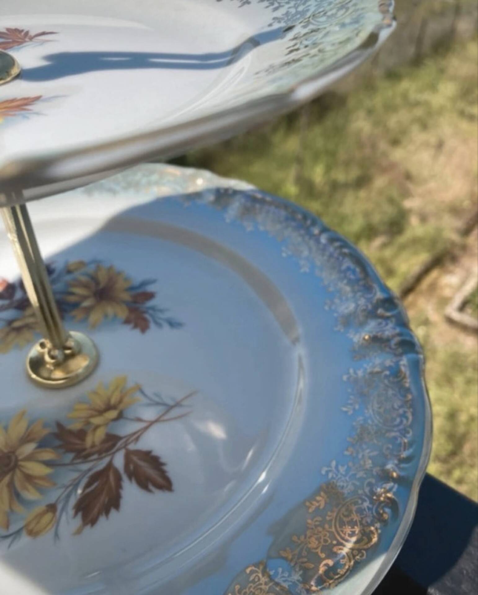 Winterling porcelain cake stand