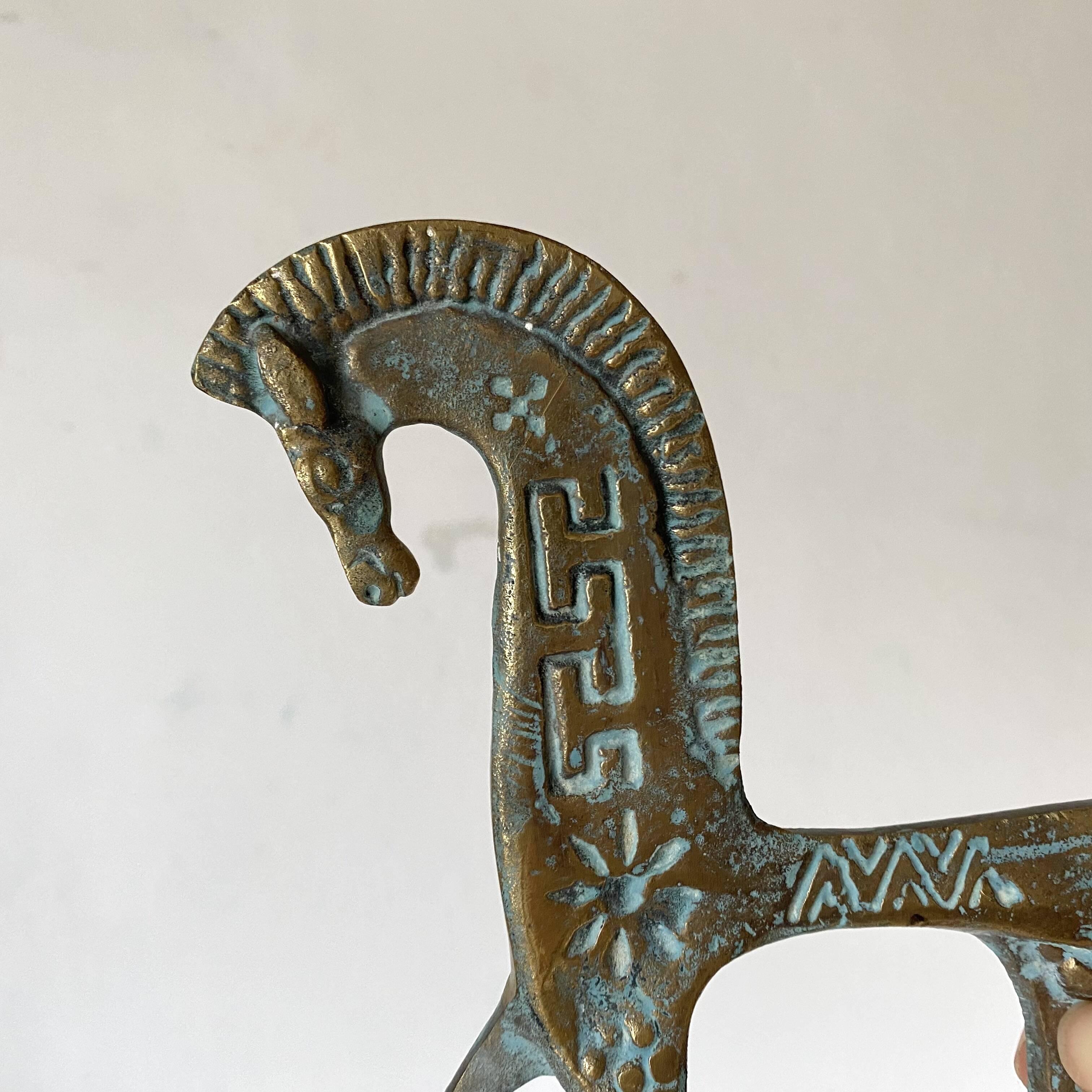 Bronze horse, Greek statue