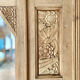 Parisian art deco cabinet 1930 in raw wood