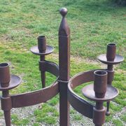Lampadaire des années 50 en fer forgé
