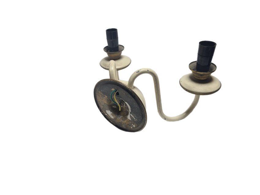 2-armed wall lamp from Elmet Zabrze, Poland, 1970s