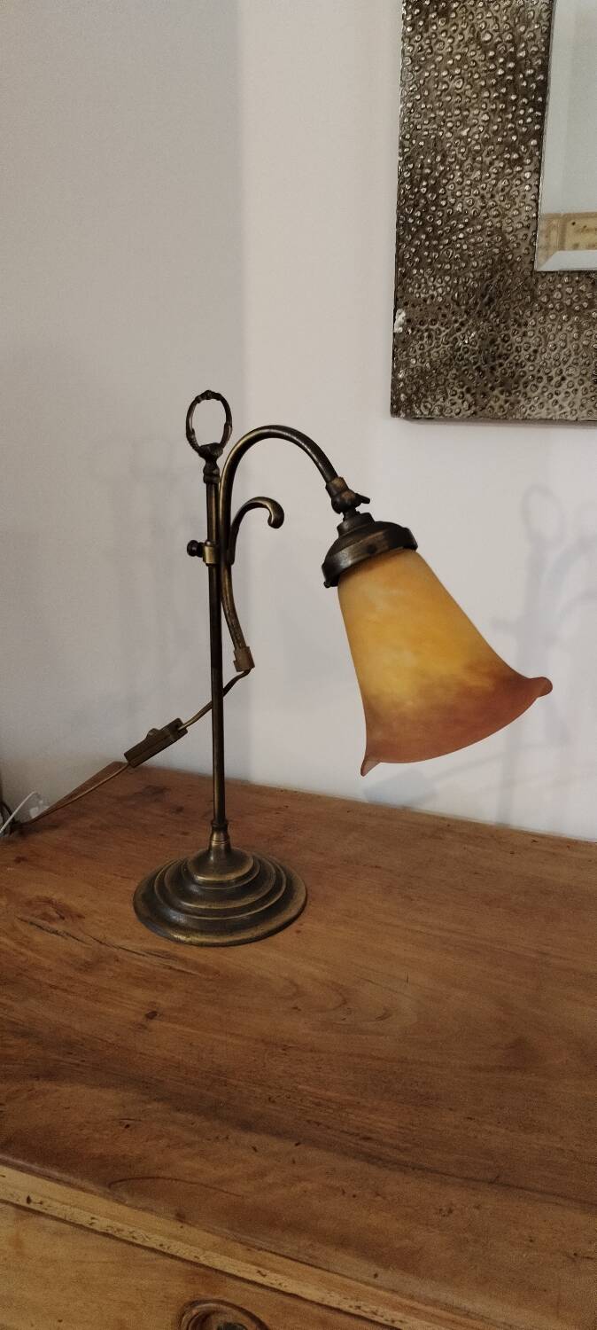 Hot water bottle lamp