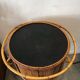 Vintage rattan bar