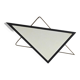 French mirror from the 1950s, in metal and brass