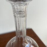 Carafe en cristal Baccarat Monogramee Taille Mousseline.   Catalogue b