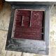 Industrial metal desk