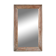 Grand miroir ancien en bois massif (124 x 75 x 11cm)