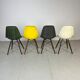 DSW side chairs by Charles & Ray Eames for Herman Miller