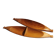 Pair of wooden appetizer dishes