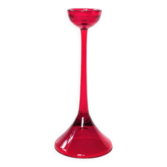 Glass candle holder | Cari Zalloni for WMF | 1970s