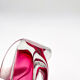Twisted Murano Vase Sommerso Rose Italian Design 1960s