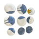 Lot of 8 Coco Wall Plates – Limoges Porcelain