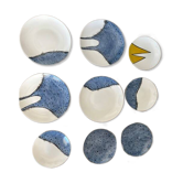 Lot of 8 Coco Wall Plates – Limoges Porcelain