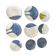 Lot of 8 Coco Wall Plates – Limoges Porcelain