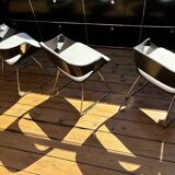 Set of 3 Rudi Verelst chairs (Ed. Novalux)