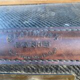 Beaumont Paris leather horse-drawn carriage travel trunk