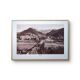 Digne-les-Bains, photo print from 1942.