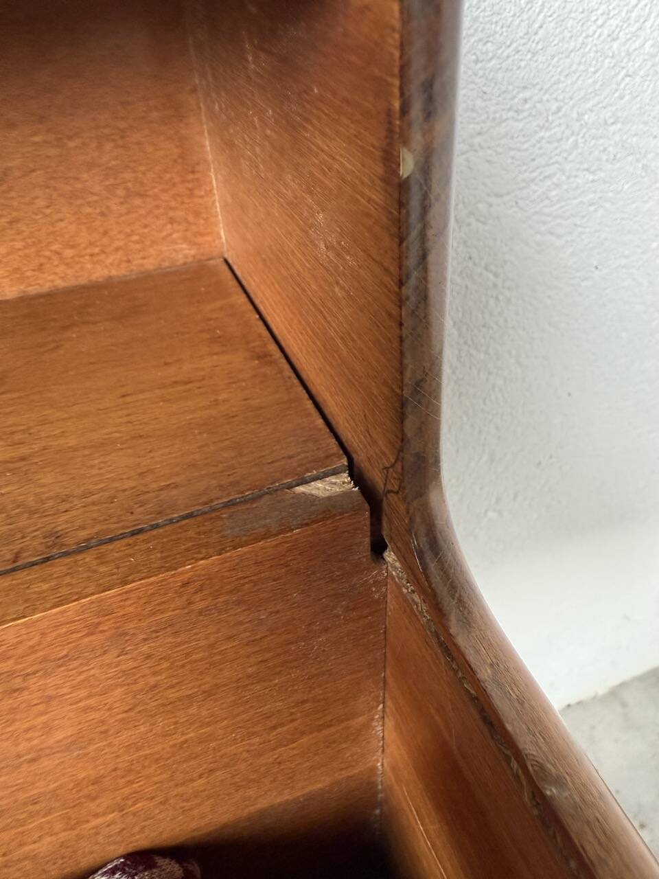 Meuble console ou petit bureau Fimsa Roma Italy teck