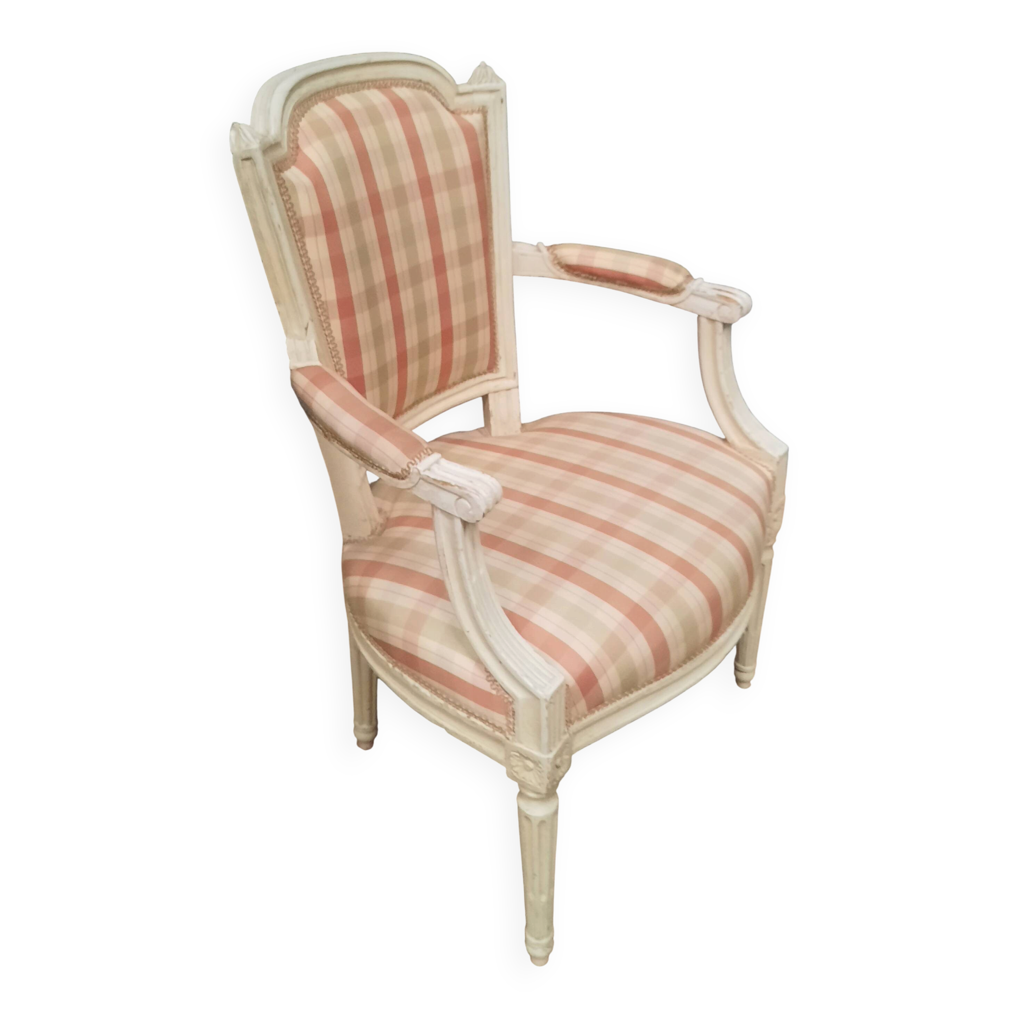 Lacquered armchair in the Louis XVI style