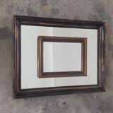 Gilded wooden mirror
