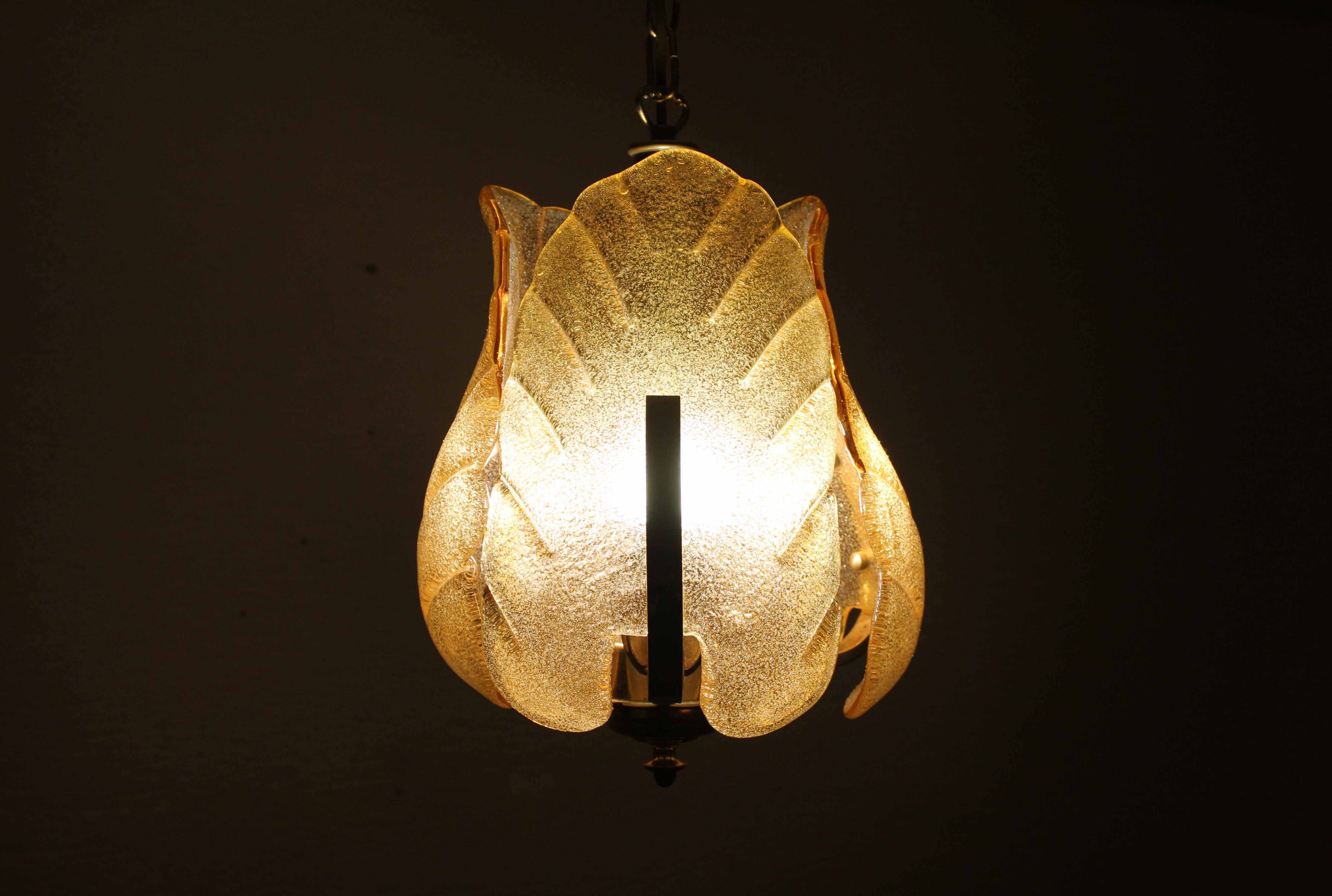 Suspension by Carl Fagerlund in Murano glass 1960