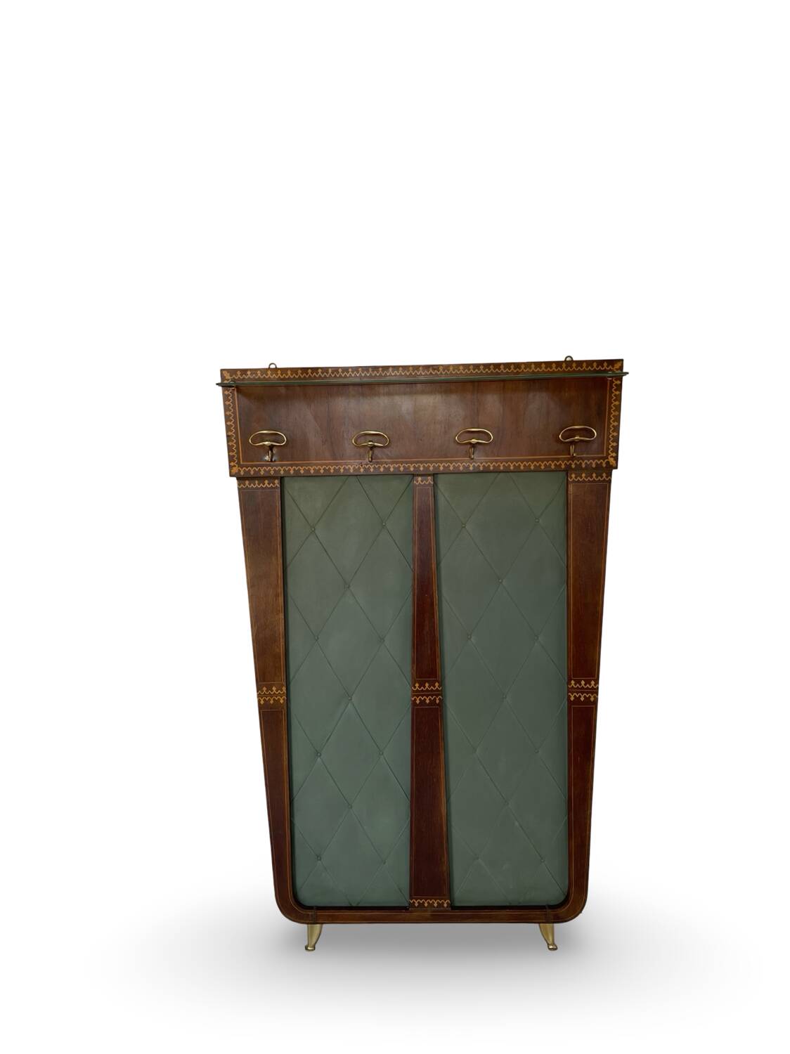 Porte-manteau mural italien des années 60