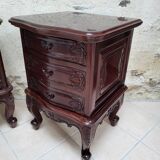 Carved bedside tables