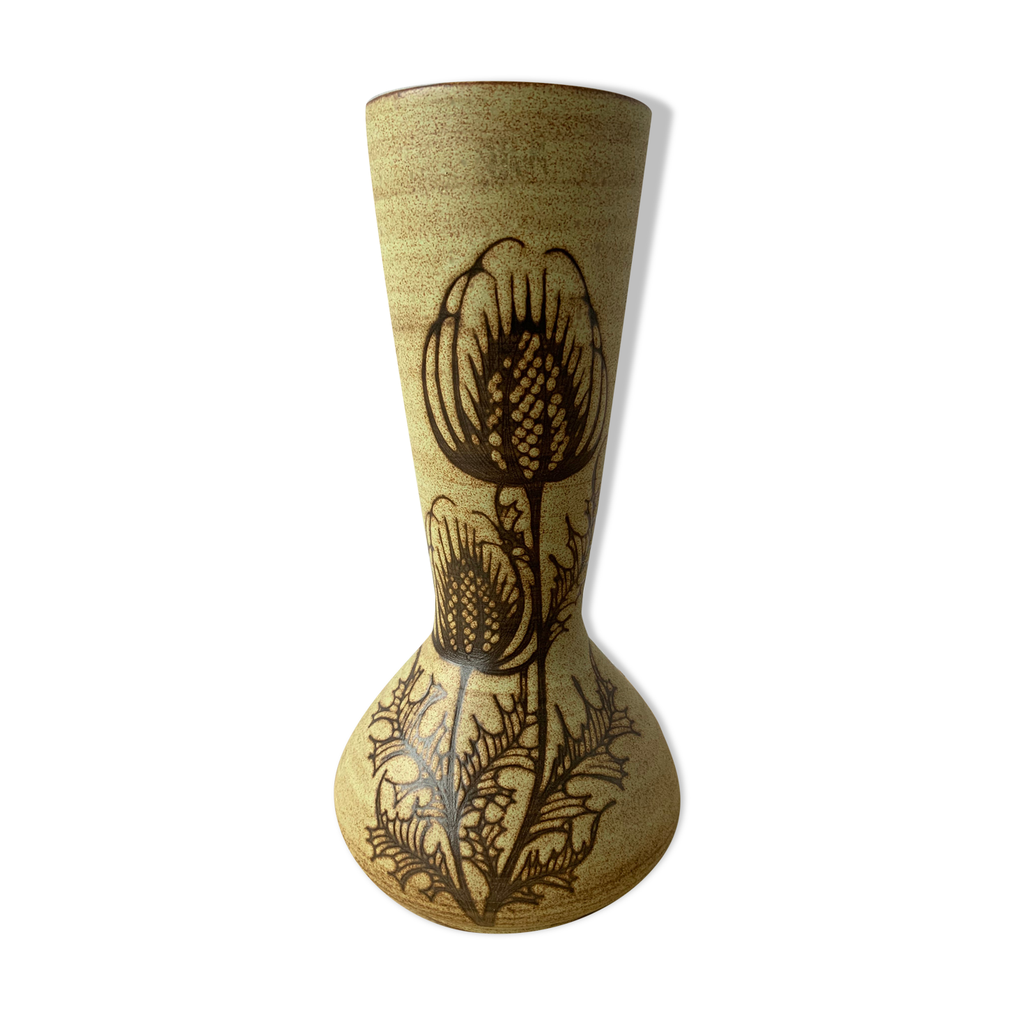 Vallauris sandstone vase