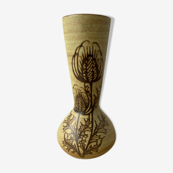 Vallauris sandstone vase
