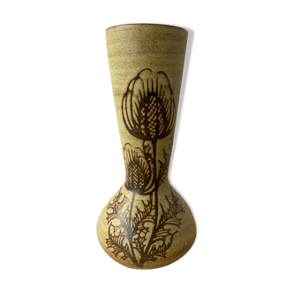 Vallauris sandstone vase