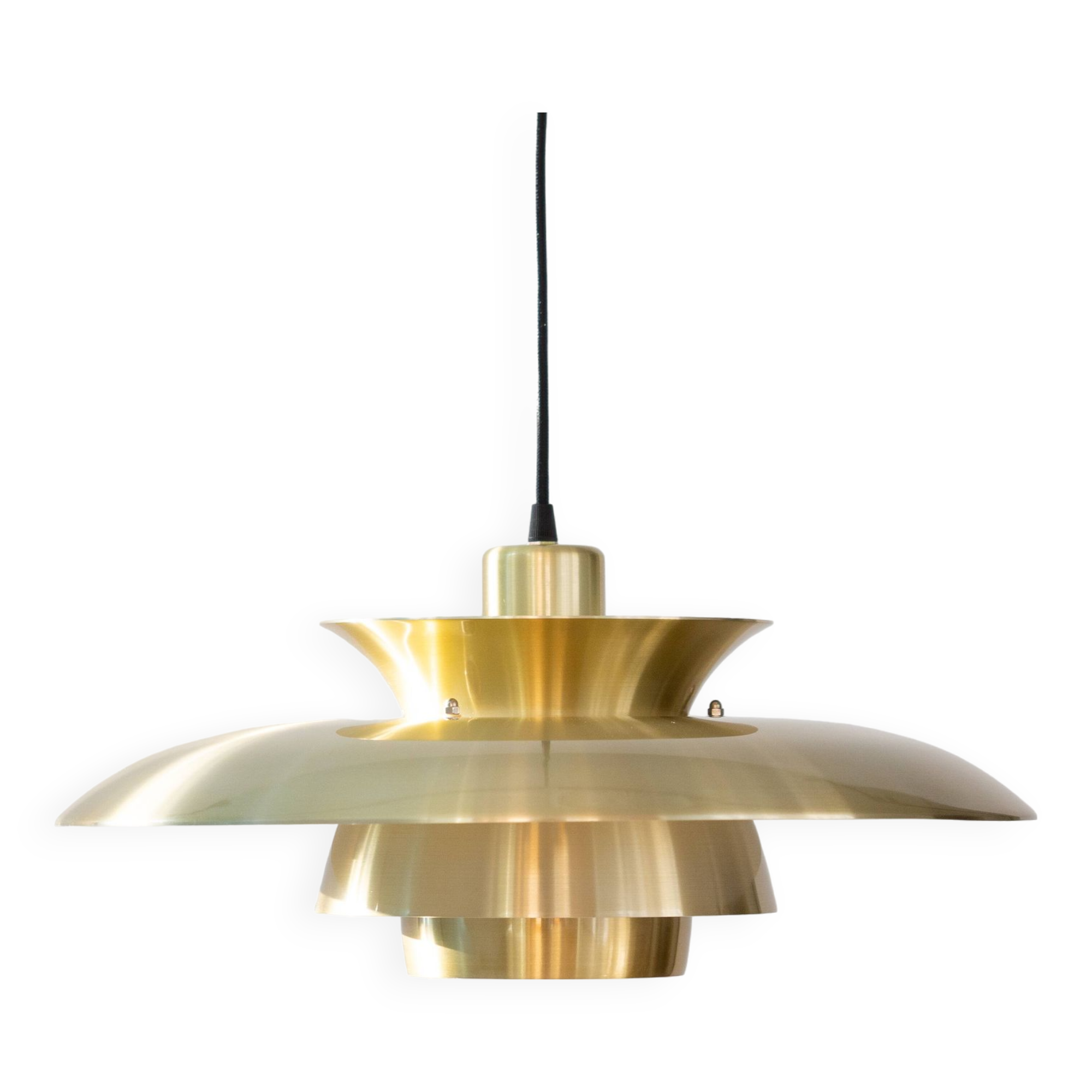 Danish vintage pendant lamp Lyskaer by Bent Nordsted, 1980s