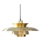 Lampe à suspension vintage danoise Lyskaer par Bent Nordsted, 1980