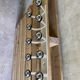 Vintage wall coat rack, Ten hooks, 70s
