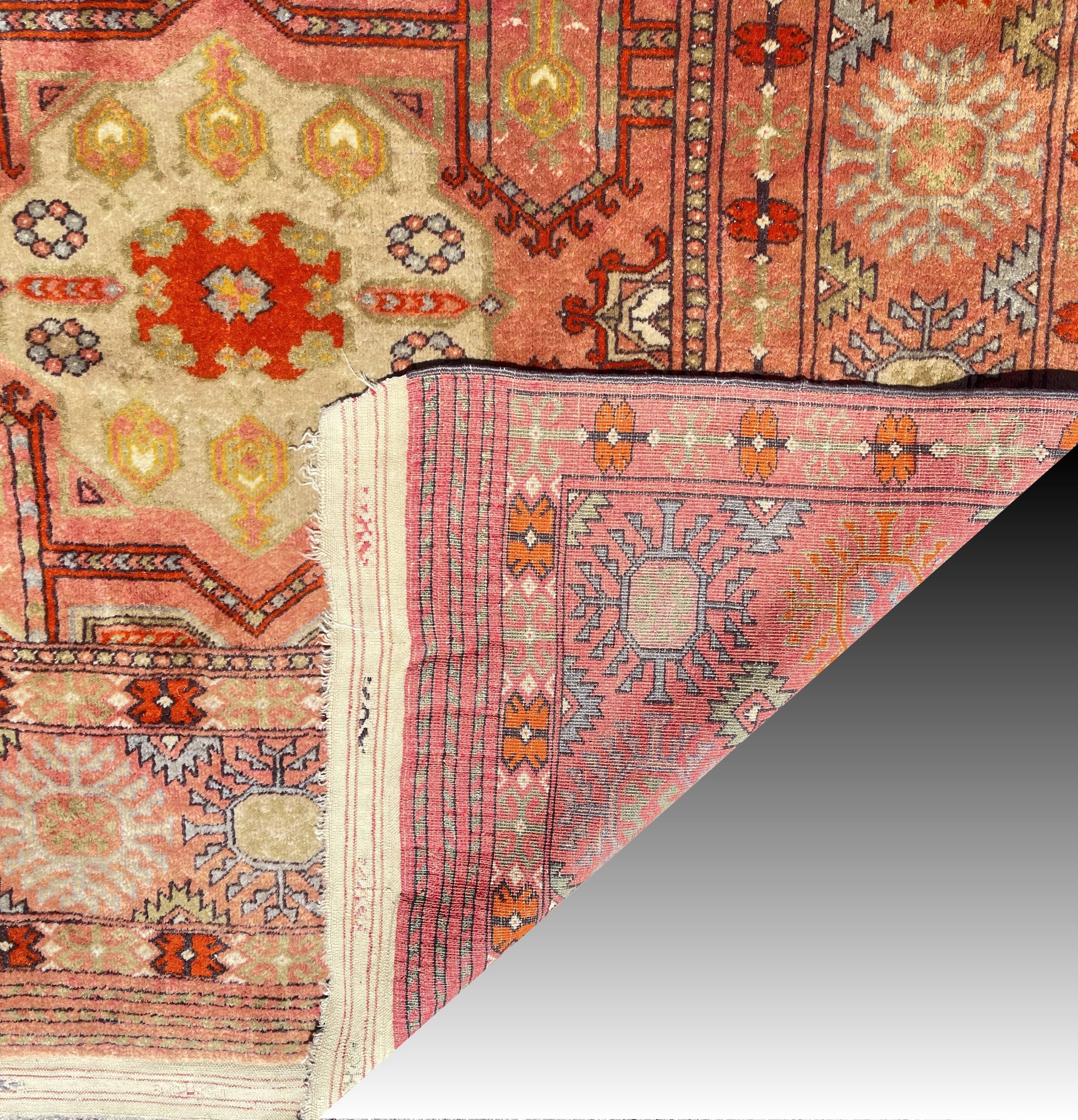 Karakalpak Oriental Rug (Uzbekistan) Early 20th Century: 2.70 X 1.85 M