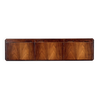 Floating sideboard Wooden sideboard, Italy 1960s.