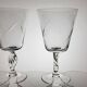 6 crystal wine glasses from the 60s (wheat)
