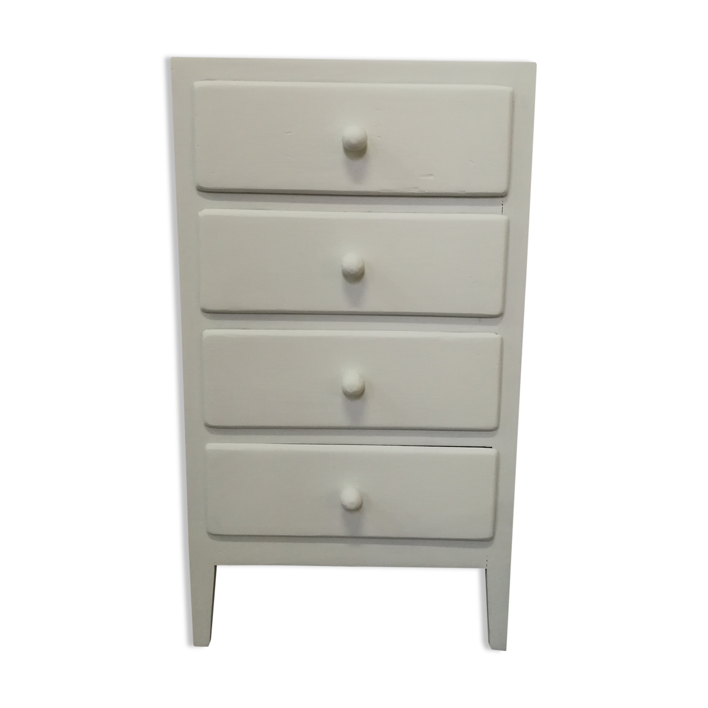 Old wardrobe in wood