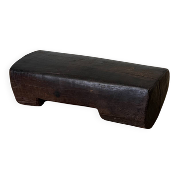 Appui-nuque de champ traditionnel en bois – Côte d’Ivoire