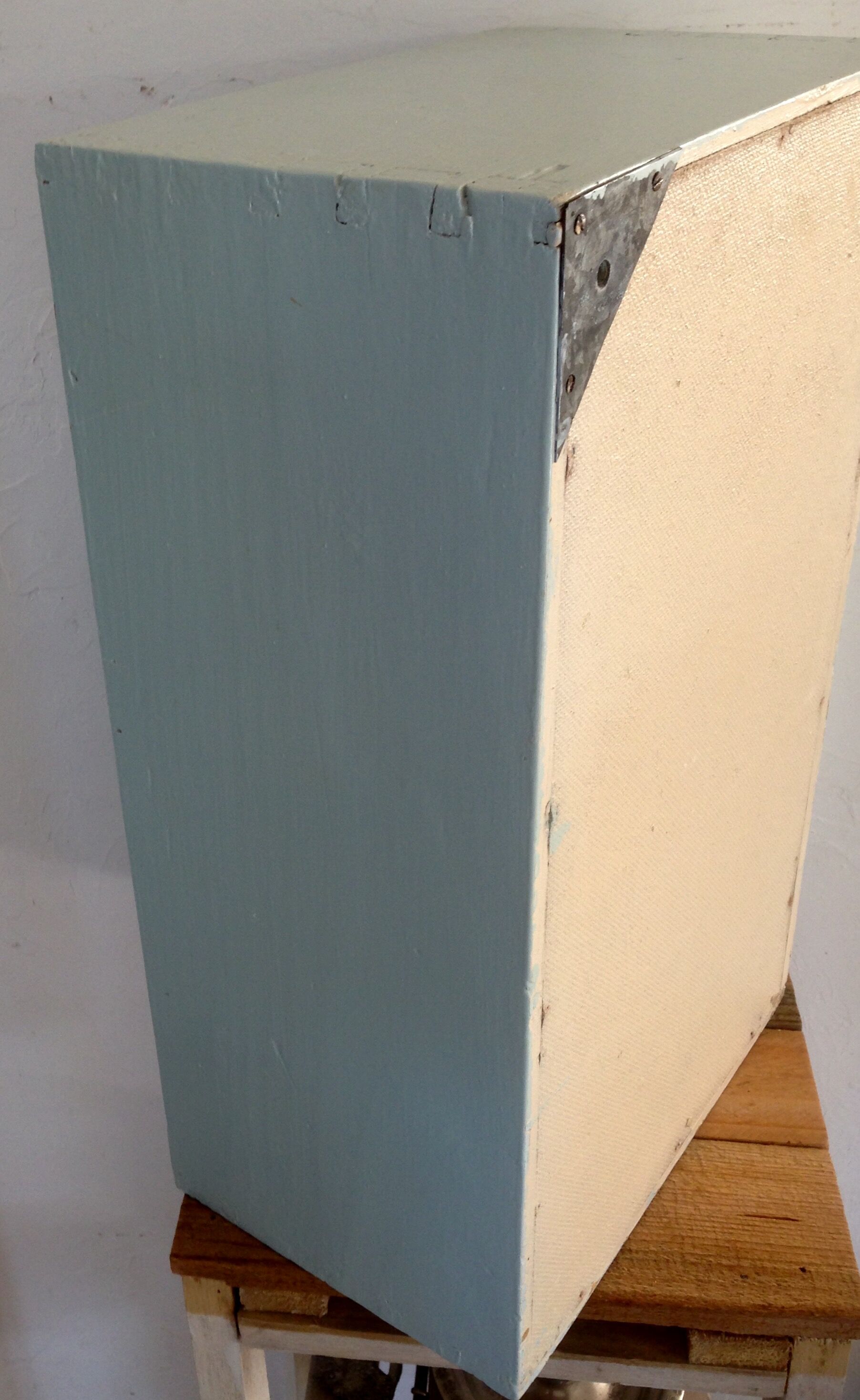 Medicine Cabinet glass wood of the 1950s