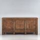 Antique wooden three-door sideboard (circa 1920)