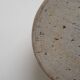 Brown glazed stoneware butter dish