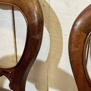 Suite de 8 chaises anglaises en acajou de style Victorien