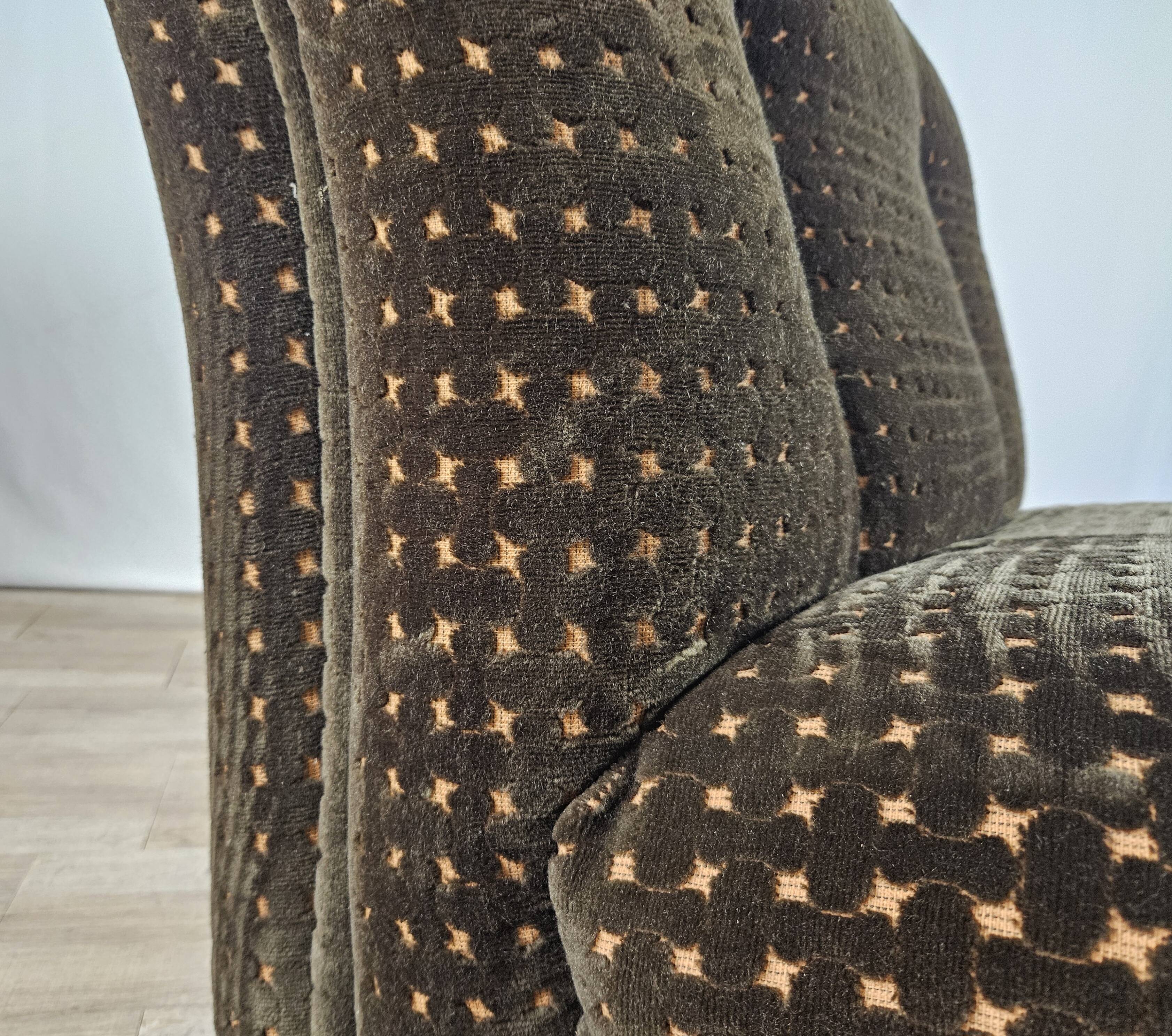 Fauteuils modulables en tissu des années 1970