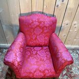 Fauteuil - Bergère de style Louis XVI / Napoléon III