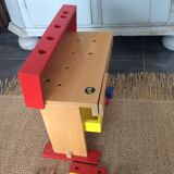 Child wooden workbench