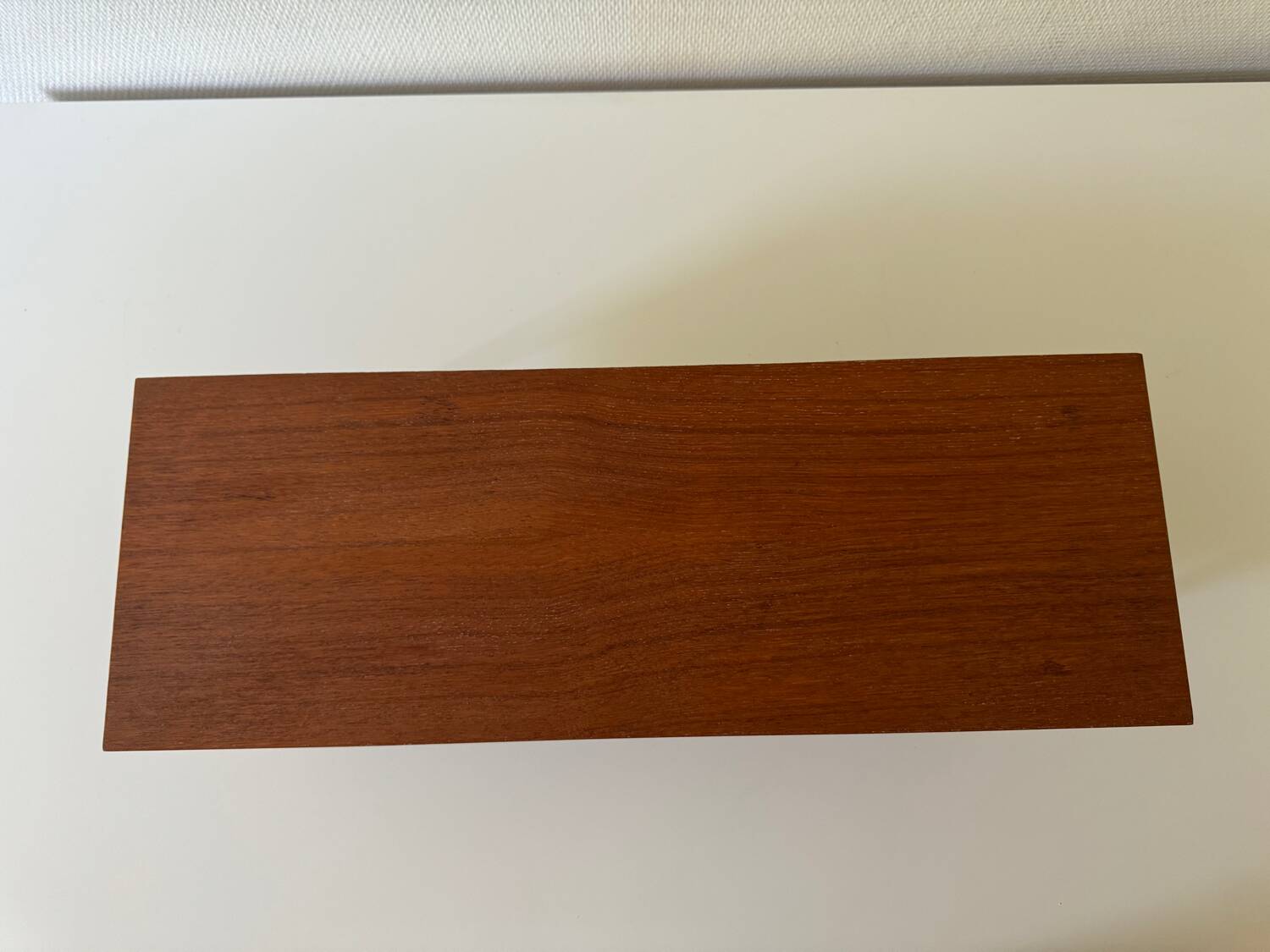 Vintage Norwegian Floating Teak Wall Shelf, 1960s